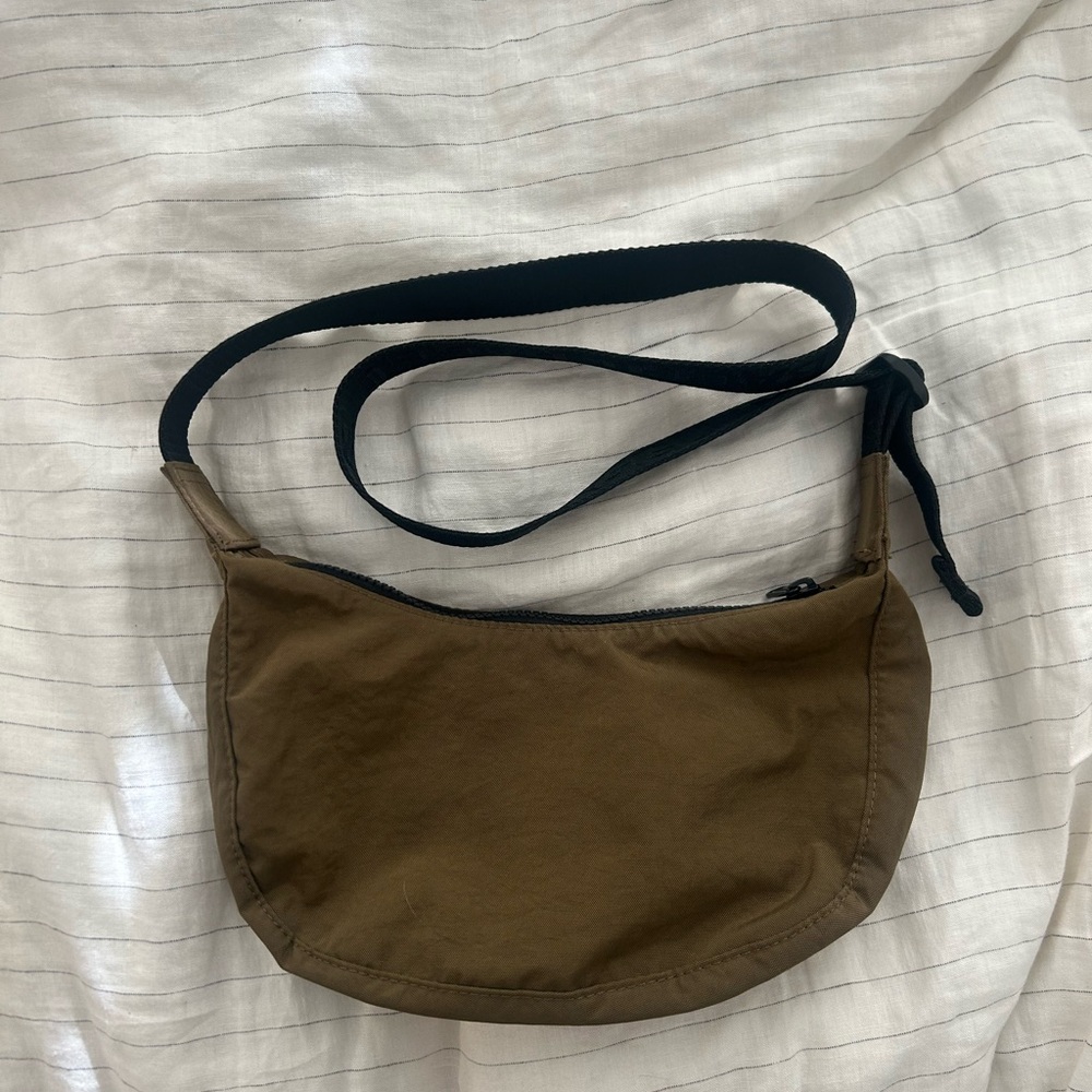 Baggu Small Crescent Bag - Khaki Green